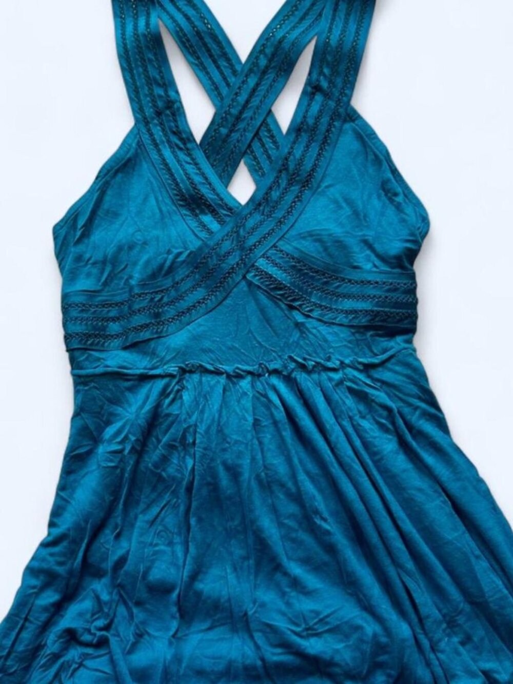 Vintage Ecote Open-Back Babydoll Top